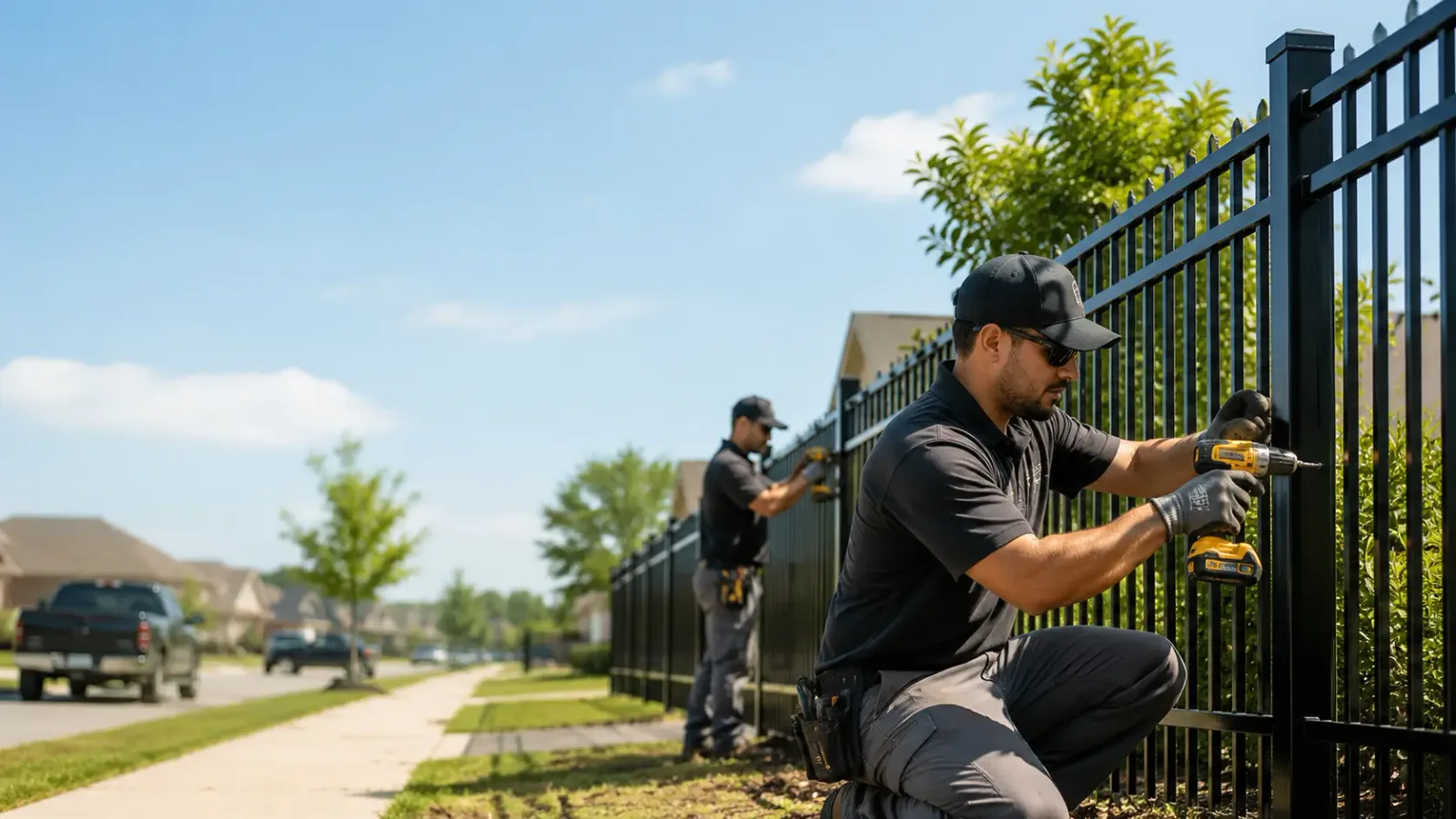 Metal Fence Installation in Glencoe, OH